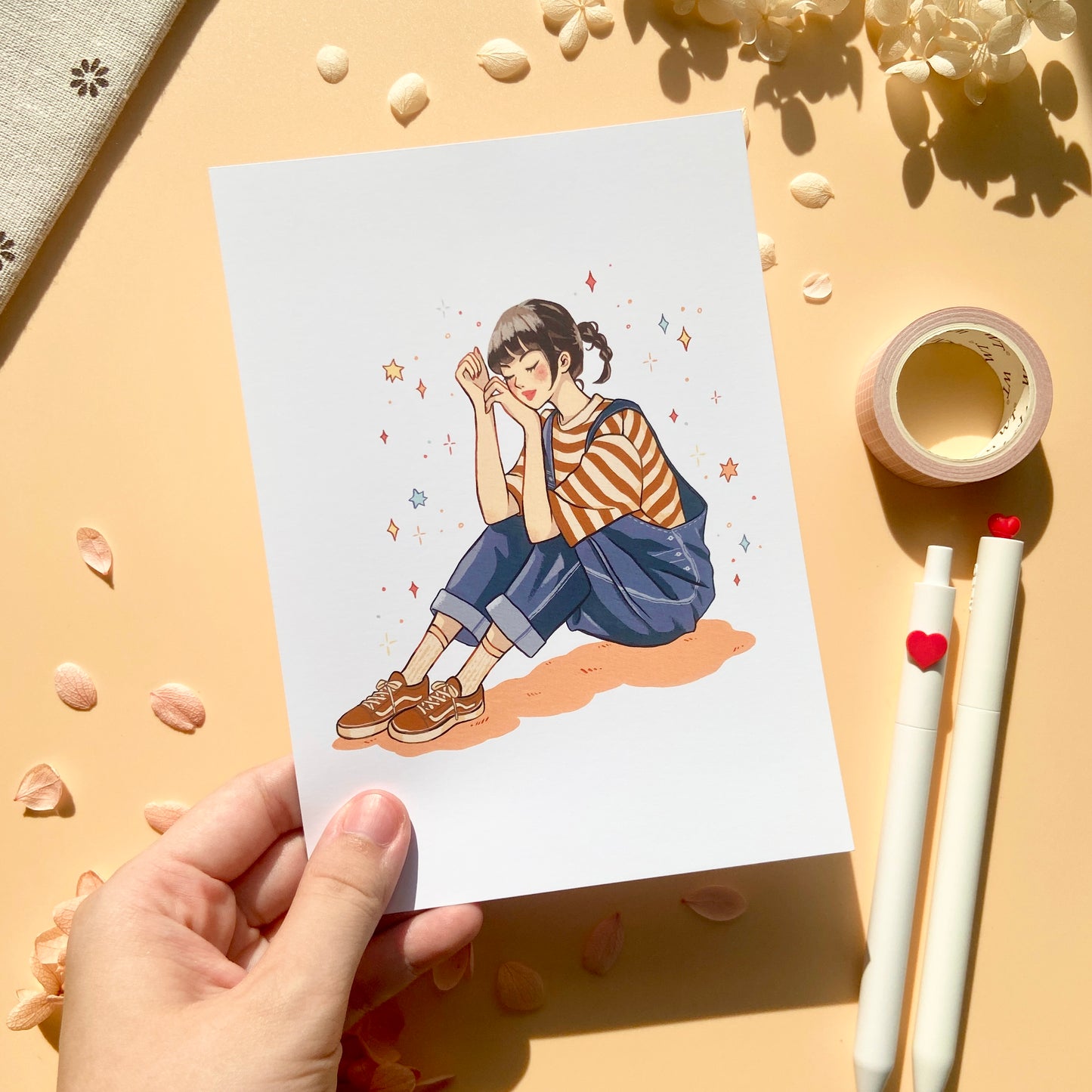 Summer Girl Art Print