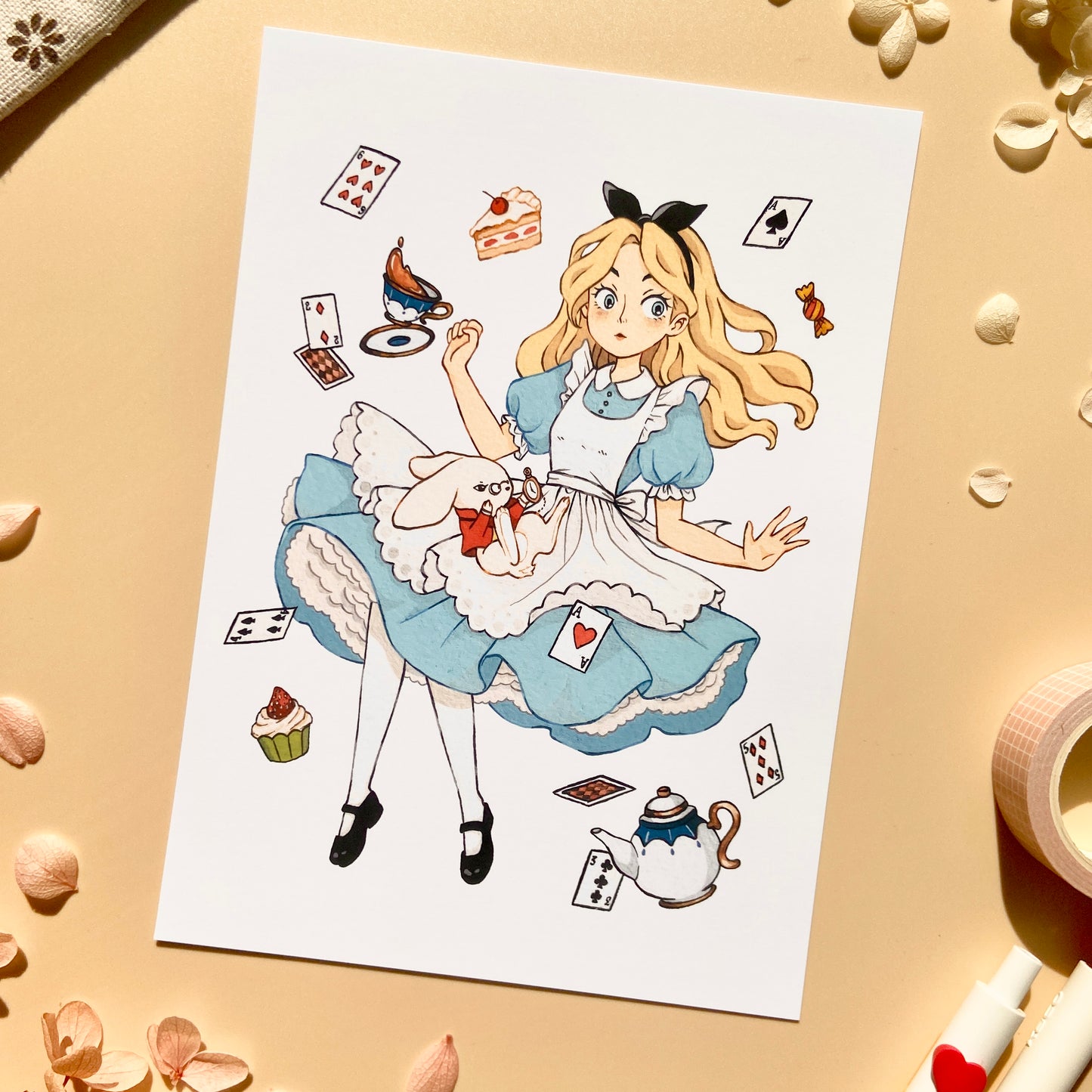 Alice in Wonderland Art Print