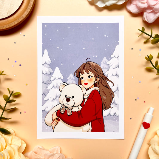 Winter Day Art Print