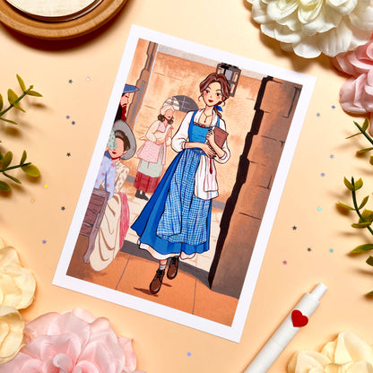 Belle Art Print