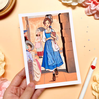 Belle Art Print